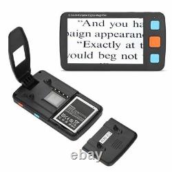 5 LCD Portable Video Digital Magnifier Electronic Reading Aid for Low Vision GT