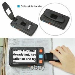 5 LCD Portable Video Digital Magnifier Electronic Reading Aid for Low Vision GT
