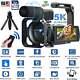 5k Video Camera Mini Dv Camcorder 56mp Wifi Ir Night Vision With Mic &64gb Card