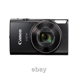 Canon Compact Digital Camera IXY 650 12x Optical Zoom IXY650 Black Bundle