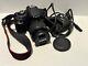 Canon Eos 2000d 24.1 Mp Digital Camera Black With Efs 18-55 Mm Lense