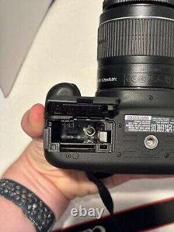Canon EOS 2000D 24.1 MP Digital Camera Black With EFS 18-55 mm Lense