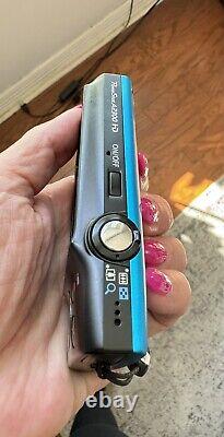 Canon PowerShot A2300 HD 16.0MP 5x Zoom Blue Digital Camera With Case Tested