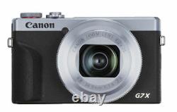 Canon PowerShot Digital Camera G7 X Mark III International Model Silver