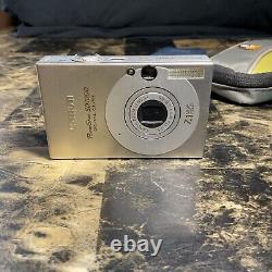 Canon PowerShot Digital ELPH SD1000 7.1MP Digital Camera Silver Bundle Tested