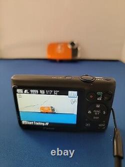 Canon PowerShot ELPH 300 HS Digital Camera WithCharger, 32gb SD? Glass Cracked