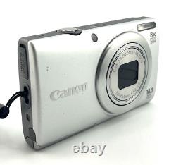 Canon Powershot A4000 IS 16MP Digital Camera Silver Full HD Video 8x Zoom Tested