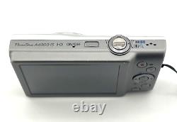 Canon Powershot A4000 IS 16MP Digital Camera Silver Full HD Video 8x Zoom Tested