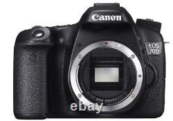 Canon digital SLR camera EOS70D body black EOS70D from Japan