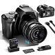 Digital Camera 4k 64mp 10x Optical Zoom For Youtube With Flash & Hdmi Output