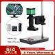 Electronic 48 Mp 1080p Digital Microscope Industrial Hdmi Camera Video Stand New