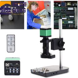 Electronic 48 MP 1080P Digital Microscope Industrial HDMI Camera Video Stand US