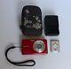 Excellent Cond. Sony Cyber-shot Dsc-w560 14.1mp Digital Camera Red 4x Zoom Video