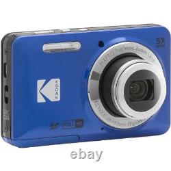 Kodak PIXPRO FZ55 Friendly Zoom Digital Camera, Blue #FZ55-BL