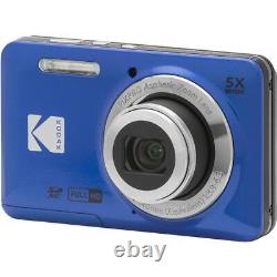 Kodak PIXPRO FZ55 Friendly Zoom Digital Camera, Blue #FZ55-BL