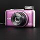 Mint Canon Powershot Sx220 Hs Digital Camera, 14x Zoom, 1080p Video Purple