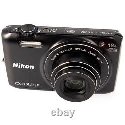 NIKON Coolpix S6800 Digital Camera 16.0MP / 12x / WiFi Tested Great Cond