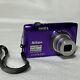 Nikon Coolpix S3300 16.0mp Digital Camera Purple Battery No Charger Euc Works
