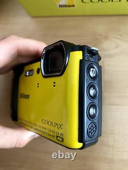 Nikon Coolpix W300 16.0 MP Digital Camera Yellow