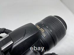 Nikon D60 10.2MP Digital DSLR Camera with AF-S Nikkor DX 18-55mm VR Lens READ