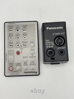 Panasonic PV-DV910D MiniDV Digital Palmcorder Video Camera & Accessories