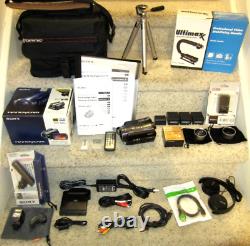 SONY HANDYCAM HDR-SR12 Digital HD Video Camera Camcorder 120GB HD LOTS of EXTRAS