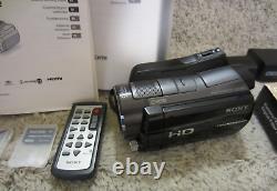 SONY HANDYCAM HDR-SR12 Digital HD Video Camera Camcorder 120GB HD LOTS of EXTRAS