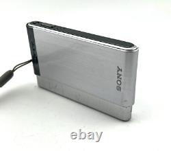 Sony Cyber-Shot DSC-T90 Digital Camera 4x Zoom Video Touchscreen TESTED
