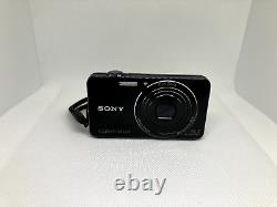 Sony Cyber shot DSC-WX50 16.2MP 5x Digital Camera Black HD NO CHARGER