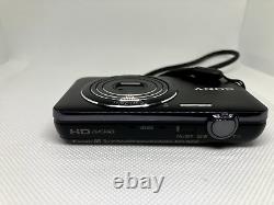 Sony Cyber shot DSC-WX50 16.2MP 5x Digital Camera Black HD NO CHARGER