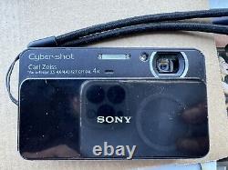 Sony Cybershot DSC-T110 Digital Camera W 4X Optical Zoom 16.1MP Black W Box