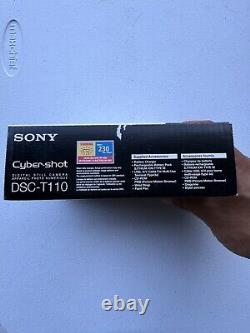 Sony Cybershot DSC-T110 Digital Camera W 4X Optical Zoom 16.1MP Black W Box