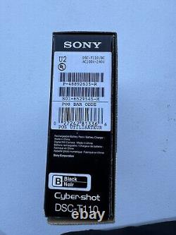 Sony Cybershot DSC-T110 Digital Camera W 4X Optical Zoom 16.1MP Black W Box