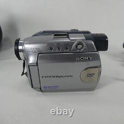 Sony Handycam DCR-DVD301 DVD Camera WithCase, & Accessories, Charger, Tested