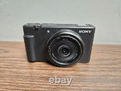 Sony ZV-1F Compact 20.1 MP Digital Vlogging Camera 4K Video Recording Black