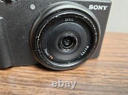 Sony ZV-1F Compact 20.1 MP Digital Vlogging Camera 4K Video Recording Black