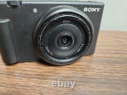 Sony ZV-1F Compact 20.1 MP Digital Vlogging Camera 4K Video Recording Black