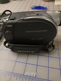 Touch Screen Sony DCR-DVD205 DVD Handycam Camcorder with12x Optical Zoom
