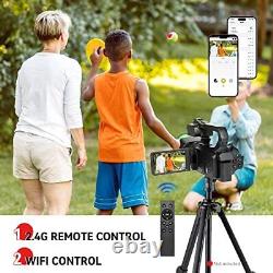 UHD 4k Video Camera Camcorder with 18X Digital Zoom, 64MP Digital Camera