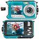 Waterproof Digital Camera Underwater Camera Full Hd 2.7k 48 Mp Video Recorder