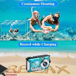 Waterproof Digital Camera Underwater Camera Full HD 2.7K 48 MP Video Recorder